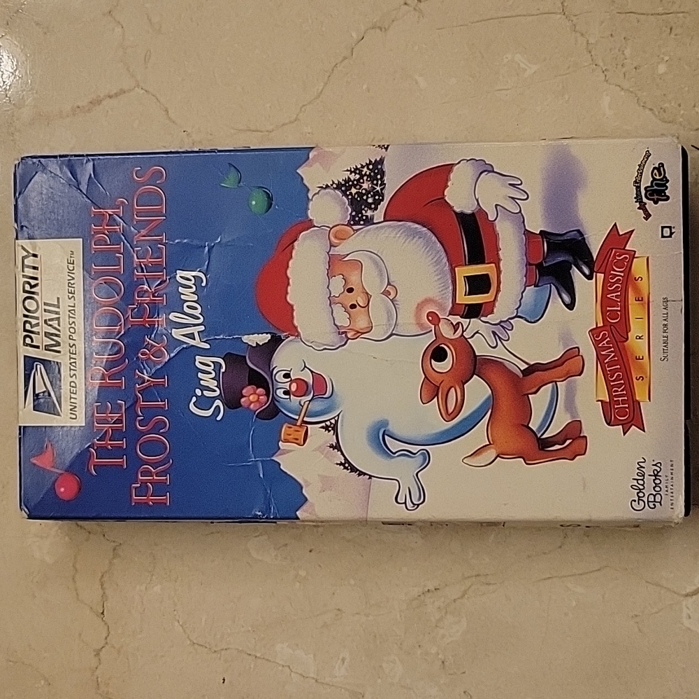 Golden Books Family Entertainment The Rudolph, Frosty & Friends Sing Along VHS